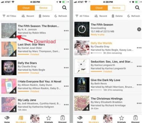 can you download audible books to mp3?