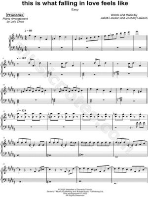 this is what falling in love feels like violin sheet music: The melody of love intertwines with the rhythm of heartbeats.